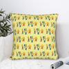 S-Simpsons Family Cartoon Pattern Pillow Cover Print Cushion Cover Novelty Pillow Case For Living Room Bed Chair