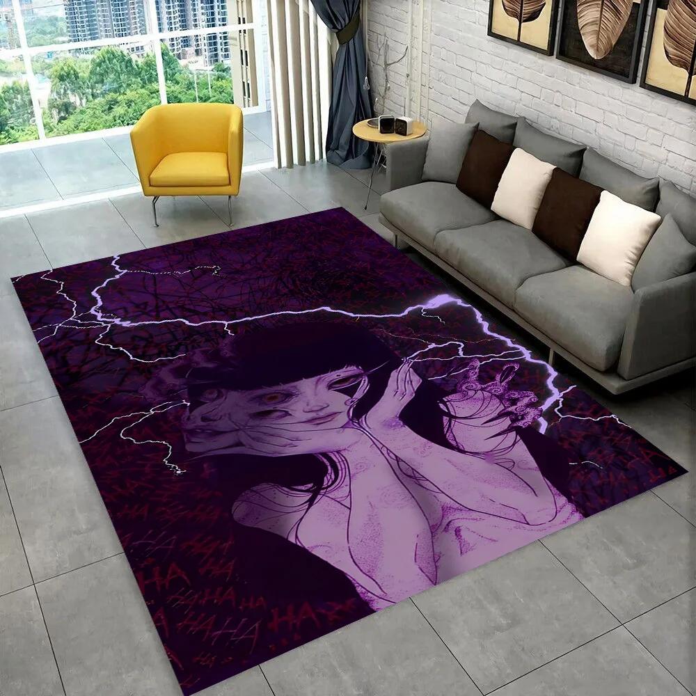 Horror Ito Tomie Kawakami Duch Kreskówkowy Dywanik Dywan do Salonu Sypialni Wystrój Domu, Dekoracja na Sofę Wycieraczka