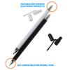 Dual Soft Nibs Capacitive Stylus Pen Touch Screen for Smart Phone/Tablet/Laptop