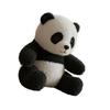 Cute Panda Soothing Desk Plush Plush Toy With Premium PP Cotton For Childrens Room Decors Christmas Gift