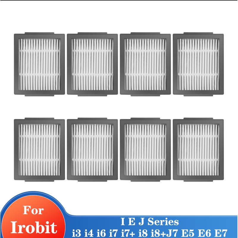 Hepa Replacement Filters for iRobot Roomba I3 I4 I6 I7 I7+ I8 i8+J7 E5 E6 E7 I & E & J Series Vacuum Cleaner Kit