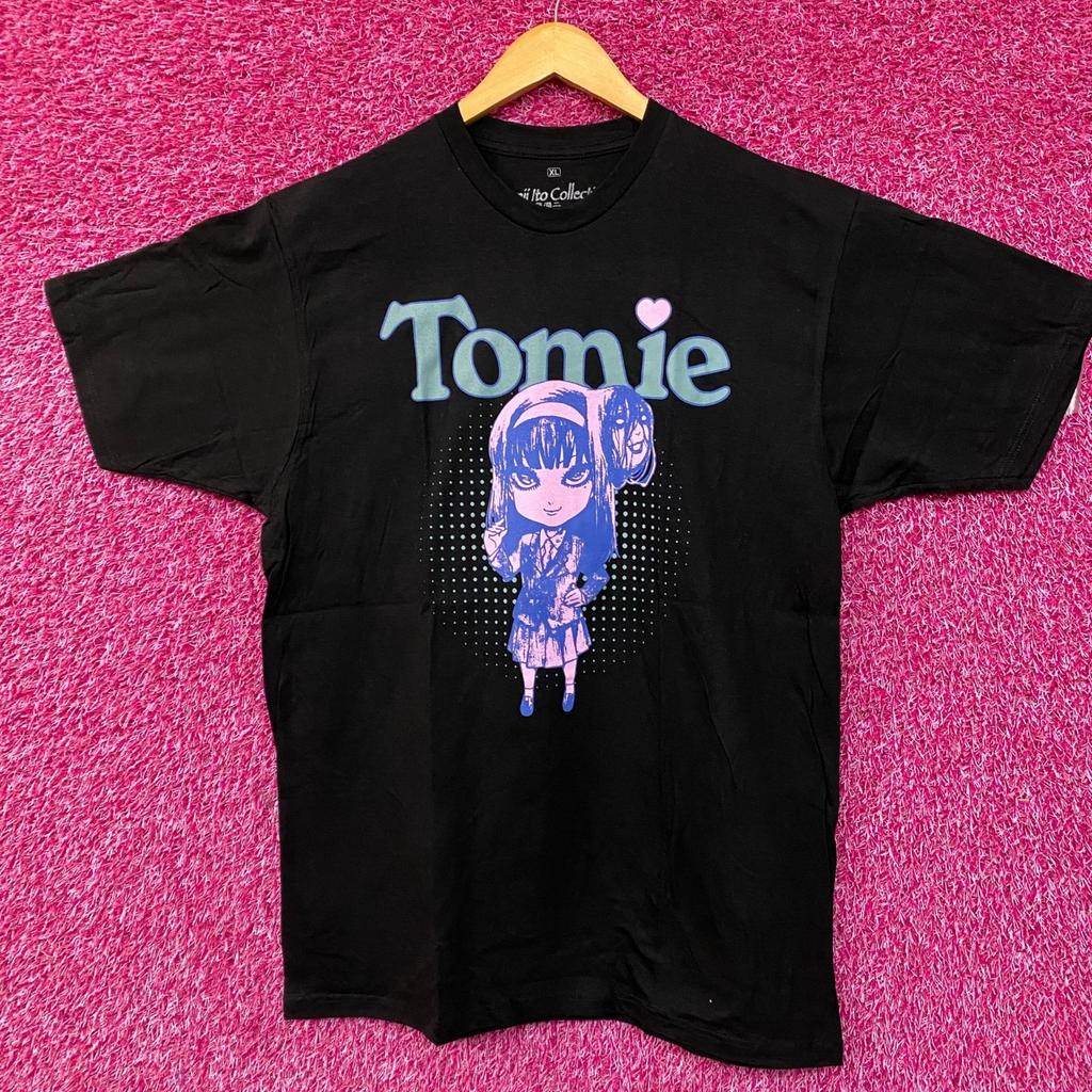 Junji Ito Tomie Horror Manga 100% Cotton T-shirt Mens Tees Top