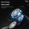 Dual-Head Electric Rechargeable Men's Floating Beard Shaver