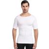 Seamless Men's Tummy Control Short Sleeve Bodysuit & Chest Binder