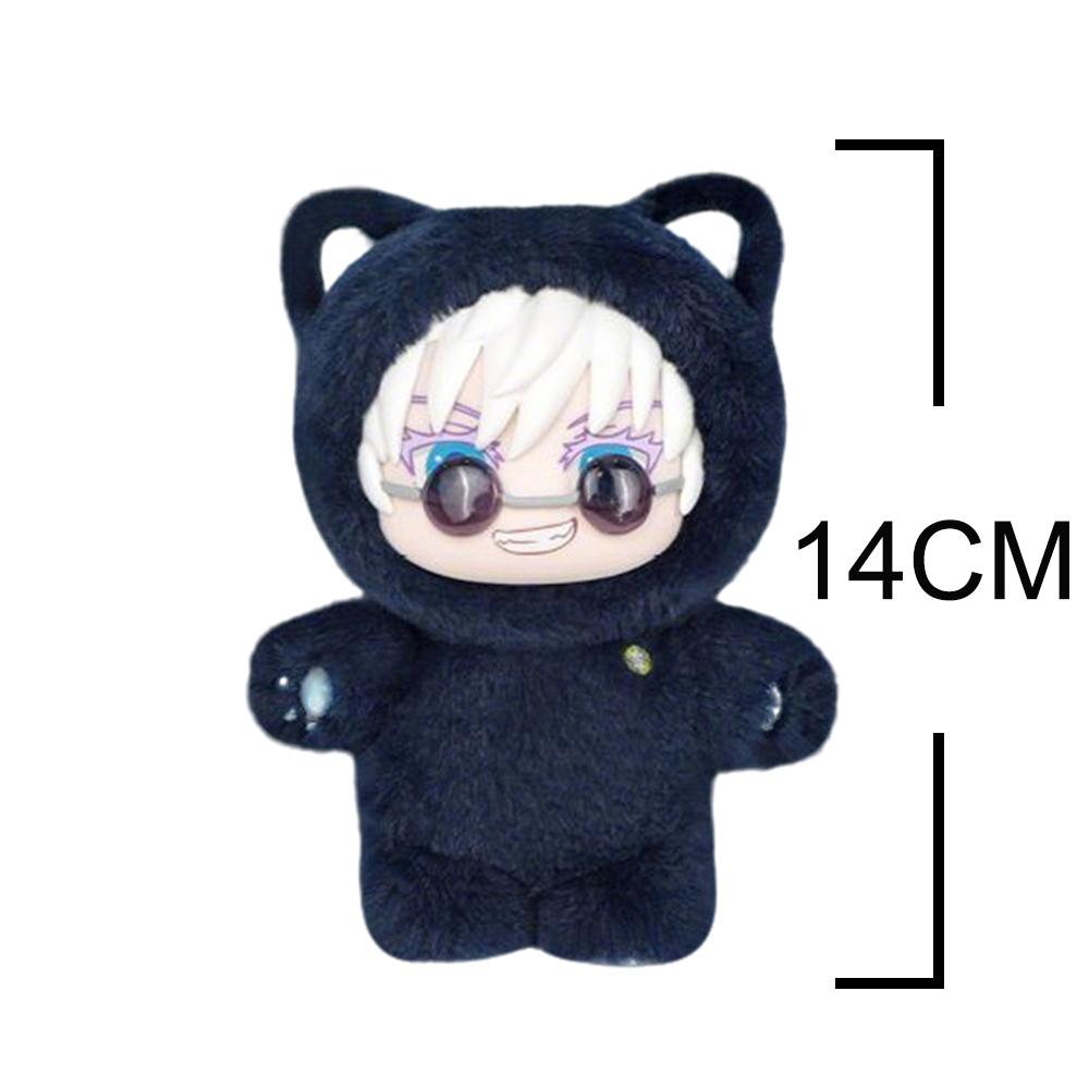 Anime JJK Figure Gojo Satoru Nanami Kento Action Figures Fushiguro Toji Figurine Ieiri Shoko Look Up Figure Toys Gifts 14CM