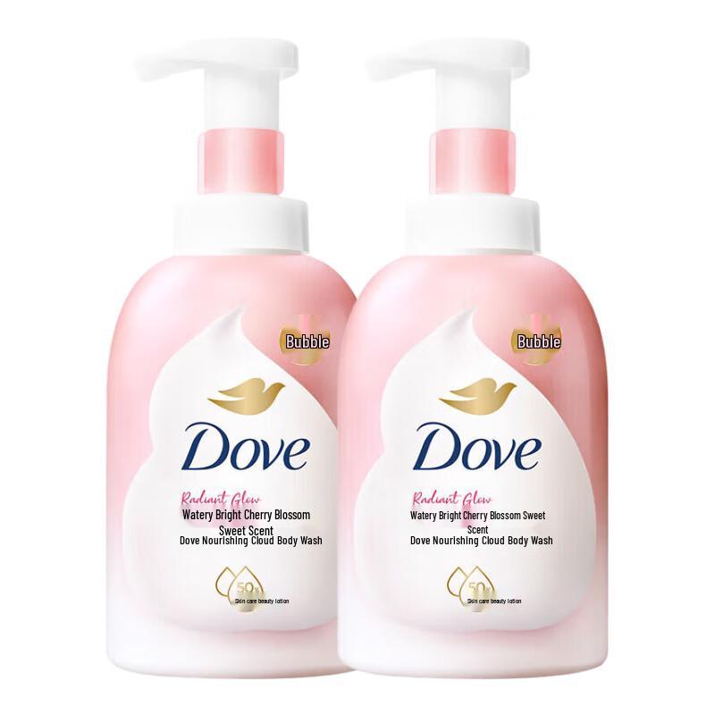 

Dove Cherry Blossom Mousse Bath Foam Festival Duo Pack
