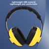 Earmuffs Noise Reduction Sound Blocking Hearing Protection Comfortable Wearing Ear Muffs NRR 31DB Yellow for Children 0 to 3 Years Old