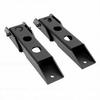 Heavy Duty Tailgate Hinges Set Reinforced Steel Tailgate Hinge Replacement for Jeep Wrangler TJ 1996 2006