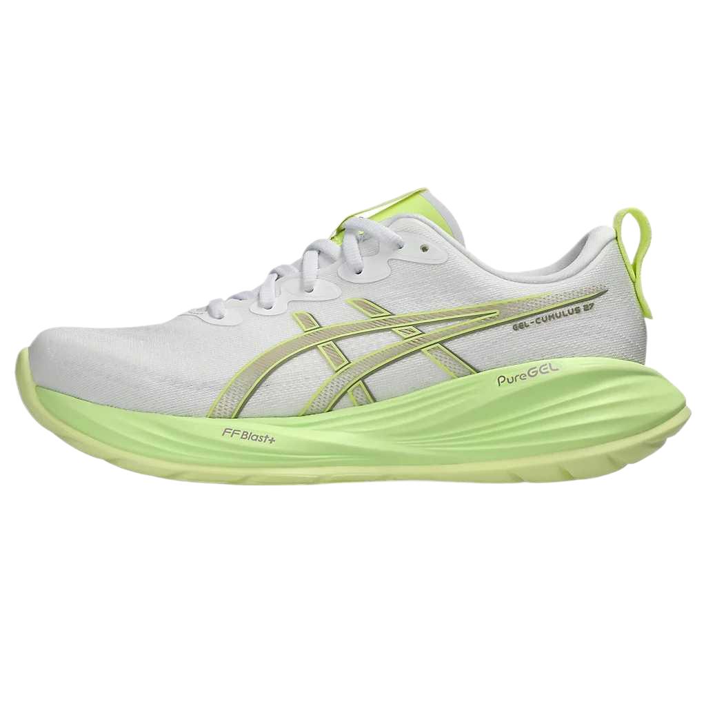 Asics Gel-Cumulus 27 Fashion Comfortable Trendy Minimalist Cushioning Low-Top Running Shoes Women sneaker Gray Green 1012B772-102