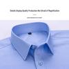 Men's Non-Iron Striped Shirt - Anti-Wrinkle, Short & Long Sleeve, Casual & Professional Wear