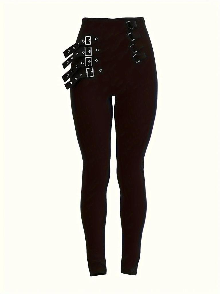 2025 Women's Black High-Waist Quick-Dry Elastic Yoga Pants