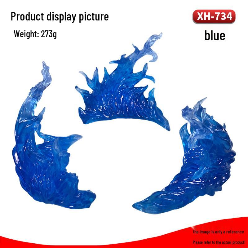 Flame Effect Parts for Gundam, Saint Seiya, Dragon Ball Figures, Doll Scenes & Ornaments