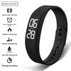 LED Digital Alarm Clock Watch with Calorie Counter Vibrating Alarm Bracelet for Students