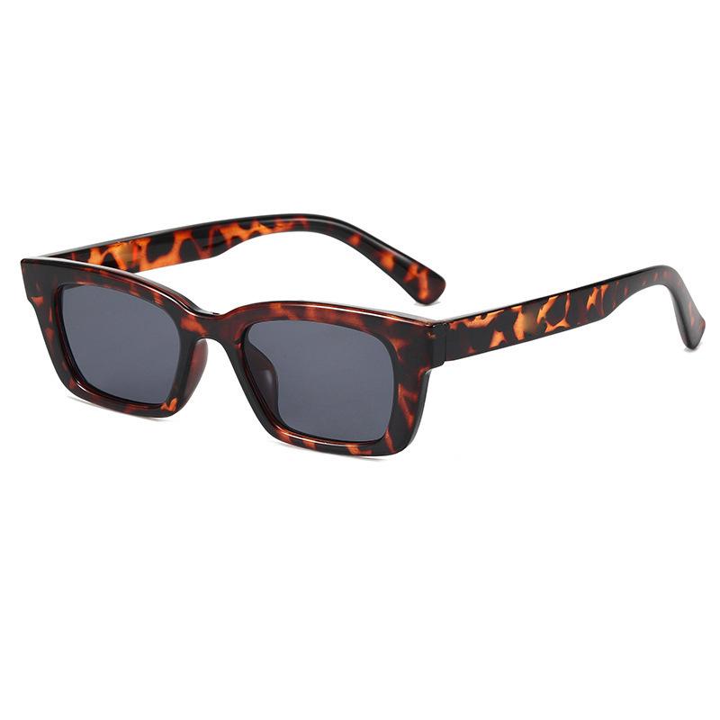 New Fashion Vintage Sunglasses Women Brand Designer Retro Rectangle Sun Glasses Female Ins Popular Square Eyewear