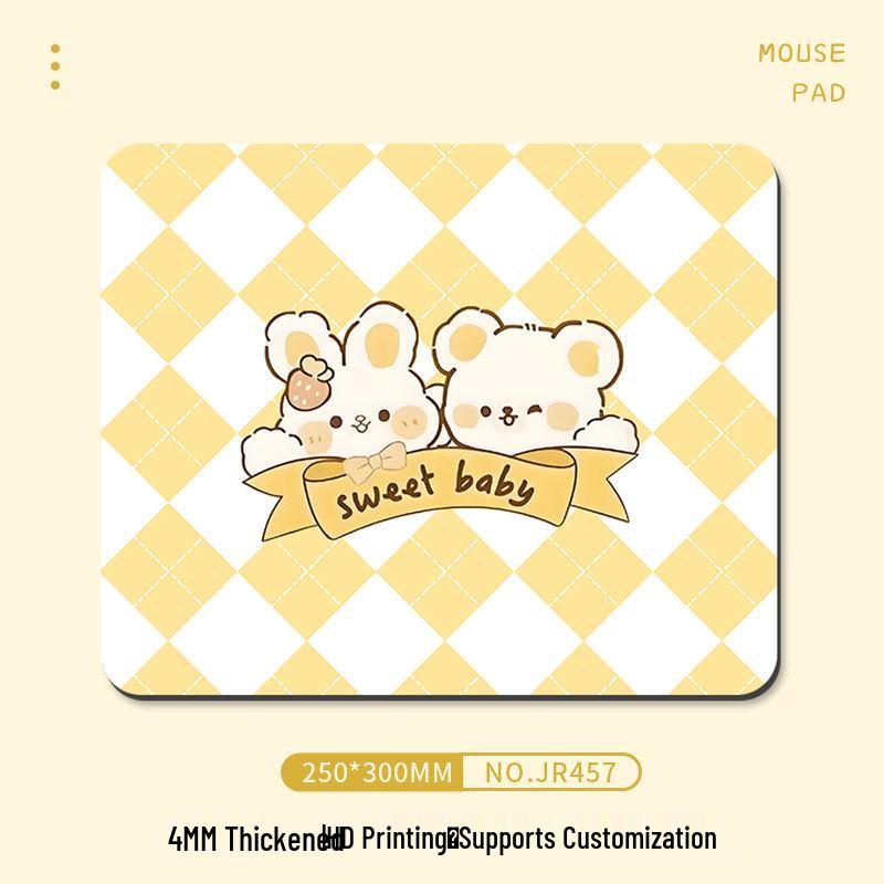Cute Cartoon Non-slip Wear-resistant Mouse Pad for Home & Office
