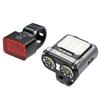 Night Riding Bike Light Set Lighting Systems With Quick Releases Clip And High Visibilities For City Or Trail Cycling