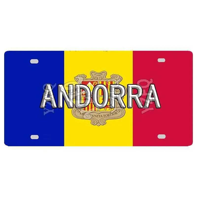 30X15Cm National Flag Egypt Maldives Latvia Metal Tin Logo Tourist Souvenir Wall Bar Shop Home Decoration Dc-1321B