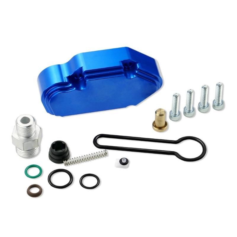 Upgraded Blue Spring set with Billet Housing Fuel Regulator Easy- Installation Upgraded for 2003-2007 Powerstroke 6.0L