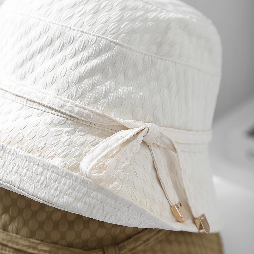 Women's Bucket Hat Spring Summer Hats For Women Sunshade Travel Holiday Fisherman Cap Female Sun Hat Foldable Cloth Foldable New