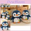 Cute Penguin Plush Toy Doll For Children's Birthday Gift 23cm Short Plush Stuffed Animal