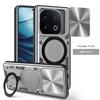 Case For iQOO 13 Magnetic Ring Holder Case Rotating Kickstand Full Body Shockproof Armor Protective Cover