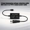 Flexible PVC DC5.5x2.1mm To USB C Power Cable For Dashboard Camera Routers Security Camera USB C Step Down Converter Wire