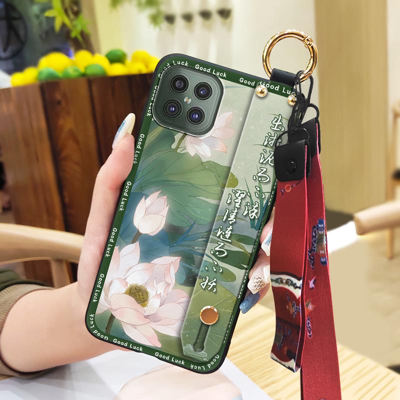 Fashion Shockproof Phone Case For Cubot C30 Soft case Back Cover Durable Silicone Chinese style Ring For Mom Protective