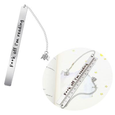 Creative Page Clip Funny Bookmarks for Women and Men Unique Books Accessories Humorous Gift for Literature Enthusiasts