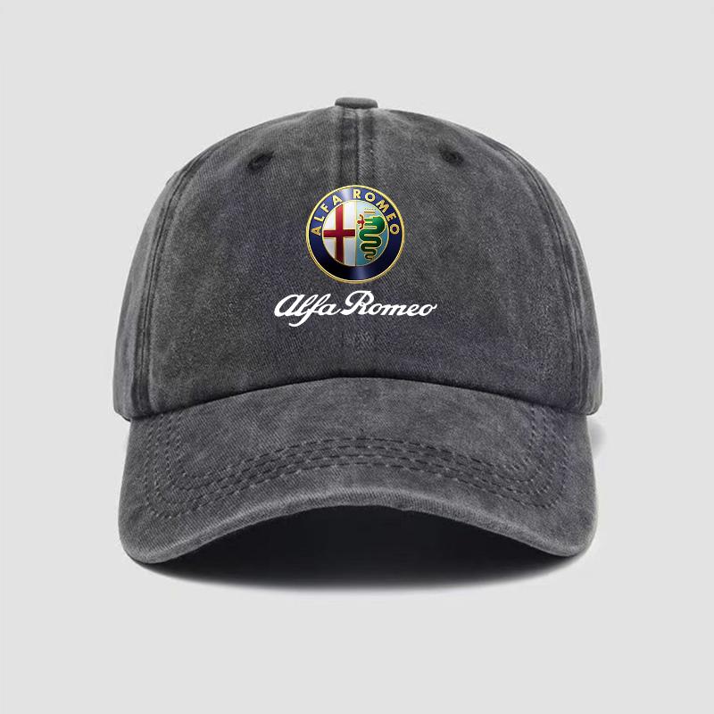 Car Baseball Caps Outdoor Adjustable Casual Sunscreen Hat For Alfa Romeo Giulietta 159 147 156 166 Mito Giulia GT Stelvio Tonale zw7