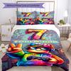 Roblox 270 Personalizza il tuo nome Set Biancheria da Letto Traspirante Copripiumino con Federe Decorazione per la Casa Regalo di Compleanno