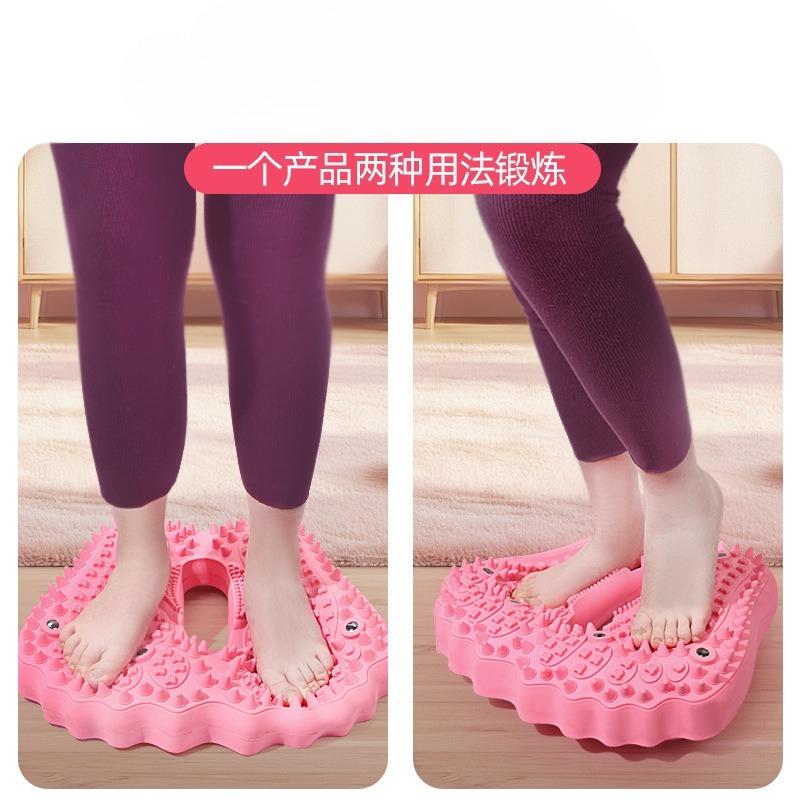 1Pc New Non-slip Massage Foot Pad, Multi-functional Magnet Acupressure Board, Household Inflatable Foot Stepper, Acupressure Device