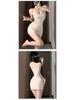 Xianyi Pure Desire Lace Splice Sexy Bodycon Sling Dress - Solid Color Sleepwear 689