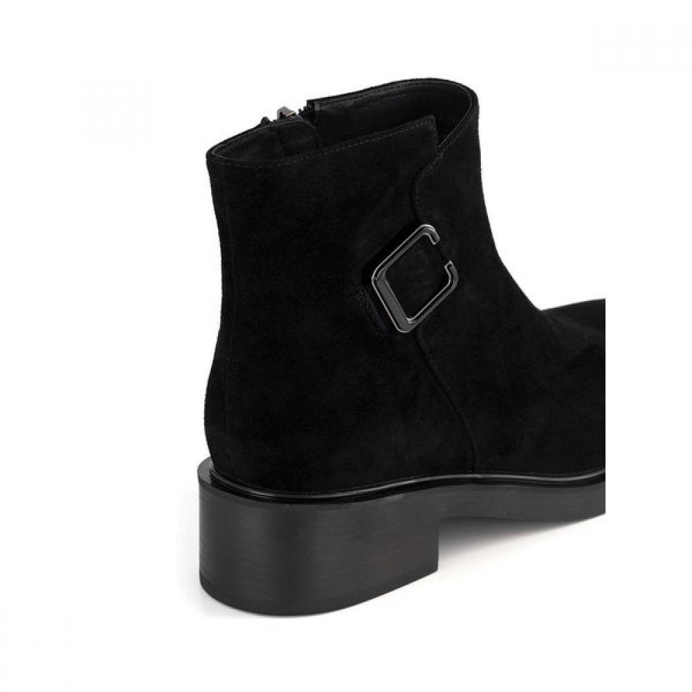 Soda Women S Semi dreSS Suede Ankle bootS Arb509 Da10  4cm 