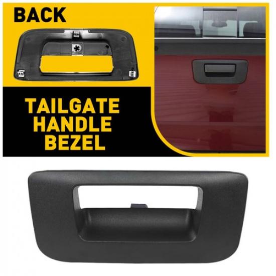 New Tailgate Bezel Handle For GM1916107 2007-2014 Chevrolet Silverado GMC Sierra