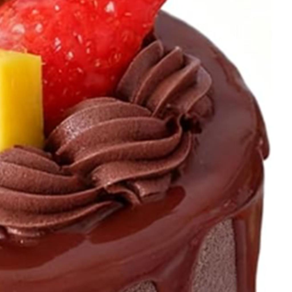 Artificial Birthday Cake 4 Inch Realistic Simulation Cake Display Model for Bakery Shop Window Photography Props 4 Inch