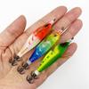 5Pcs Glows Squid Jig Lures Cuttlefish Sleeve Squid Jig Baits Night Fishing Octopuses Lures Hard Artificial Shrimp Baits