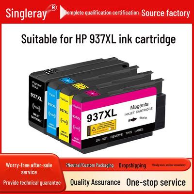 Cartucho de Tinta Compatible para HP937/HP936: Funciona con impresoras HP 9110b, 9120, 9130, 9720, 9730.