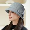 Mother Hat Women's New Autumn and Winter Bucket Hat Winter Models In The Elderly Warm Hat