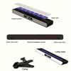Solar Outdoor Light, IP65 Waterproof Motion Sensor Wall Lamp, 3 Modes LED Security Light for Yard, Garden, Patio, Garage