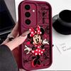 Minnie Mouse Disney Cartoon S26Ultra Case For Samsung Galaxy S26 S25 S24 S22 S23 Ultra S21 Plus S20 S25 FE Protection Soft Cover