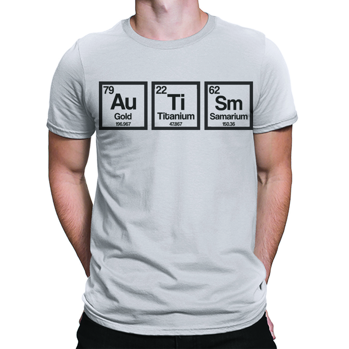 

Autism Awareness Autism Periodic Table Autism Month Unisex T Shirt #P1#Or#A 4XL