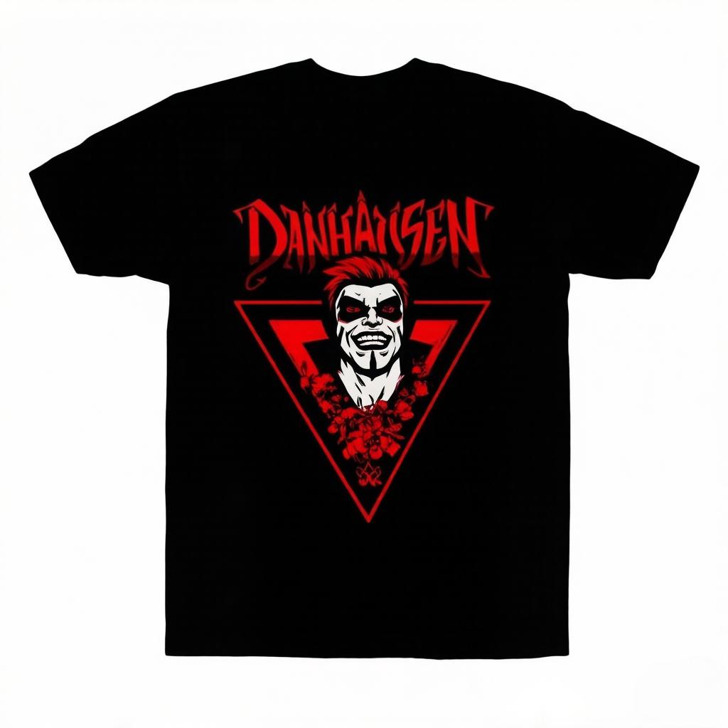 The New Denhausen Curse Print Tshirt for Unisex Is A Comfortable Cotton Oneck Shortsleeved st Century Hot Fashion Top