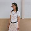 LAP Unisex WaisT Shirring Tuck ShorT Sleeve T shirT as2cT520