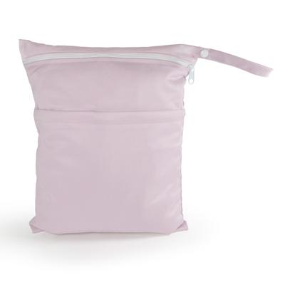 Panos Waterproof Diaper Change of Wet Pink Purple 2-Pocket Pouch, Pouch, Clothes, Bag,