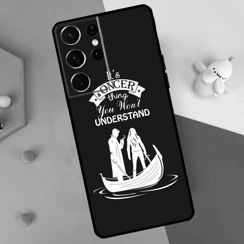 Once Upon A Time Back Case For Samsung Galaxy S25 S24 S22 S23 Ultra Plus S20 S21 FE S9 S10 S24 FE Soft Cover