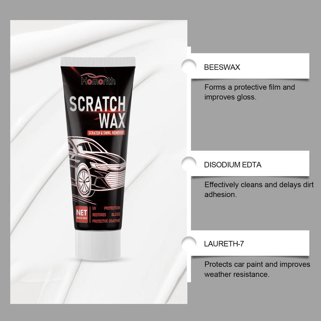 Homonth Auto Kratzer Reparaturwachs Autolack Polierwachs Lack Kratzer Wartung Renovierungswachs
