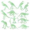 Detailed 12-model Dinosaur Skeleton Set Ideal For Kids Educational Play And Collecting