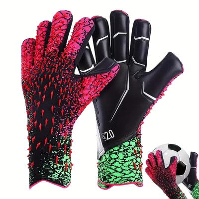 Kids Adults Football Goalkeeper Gloves Thickened Latex Professional Protection Non-Slip Soccer Goalie Goalkeeper Football Gloves
