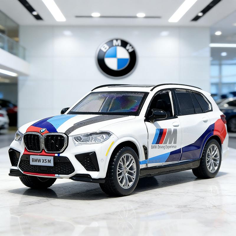 

NEW 1:43 BMW X5M IM X5 SUV Alloy Car Diecasts & Toy Vehicles Car Model Miniature Scale Model Car For Children белый