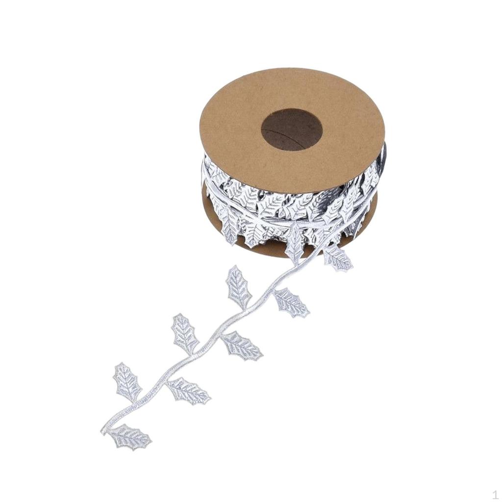 Buy 10M Artificial Leaf Ribbon for Gift Wrapping Tree Trim DIY Crafts ...